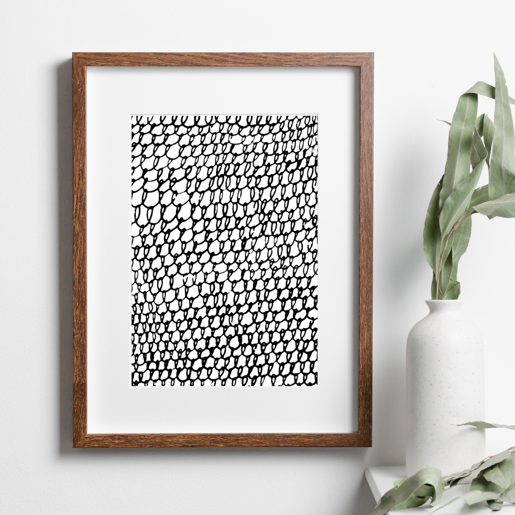 Butjin loops - print | Gillawarra Arts