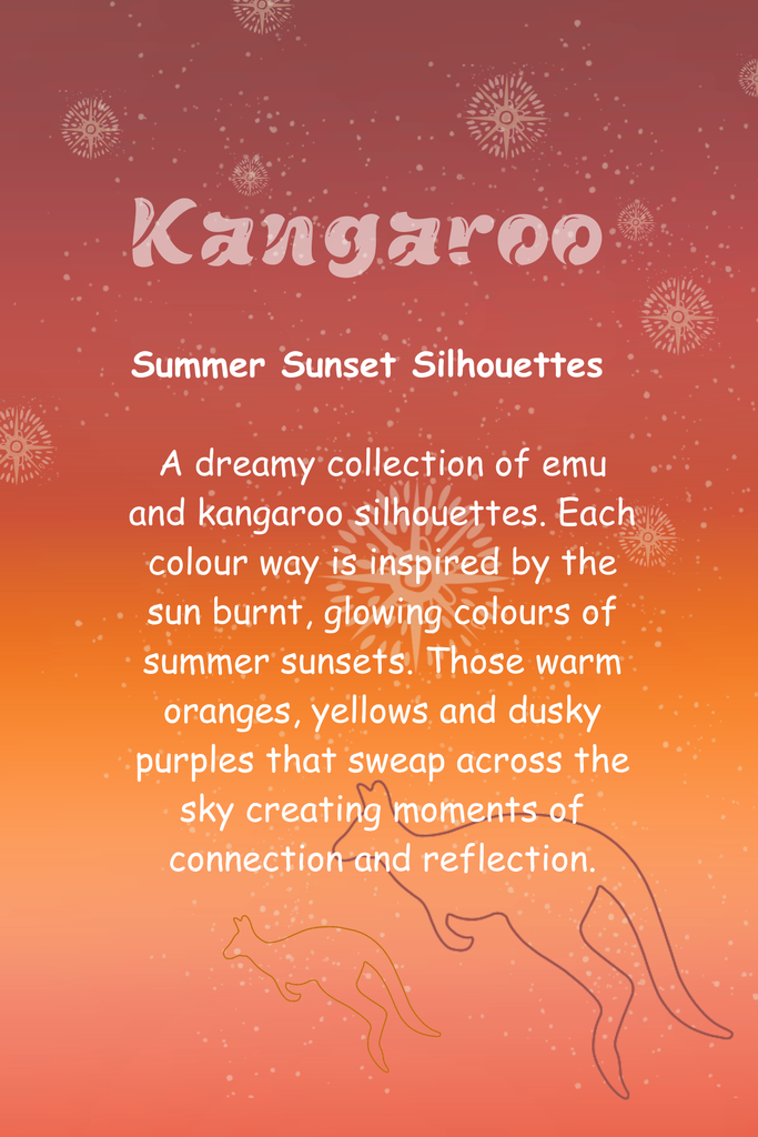 Sunset Kangaroo - Hoops