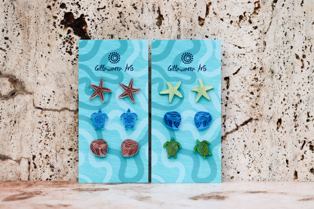 Ocean kin - studs set