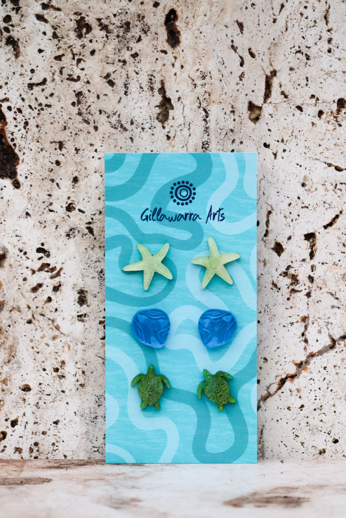 Ocean kin - studs set