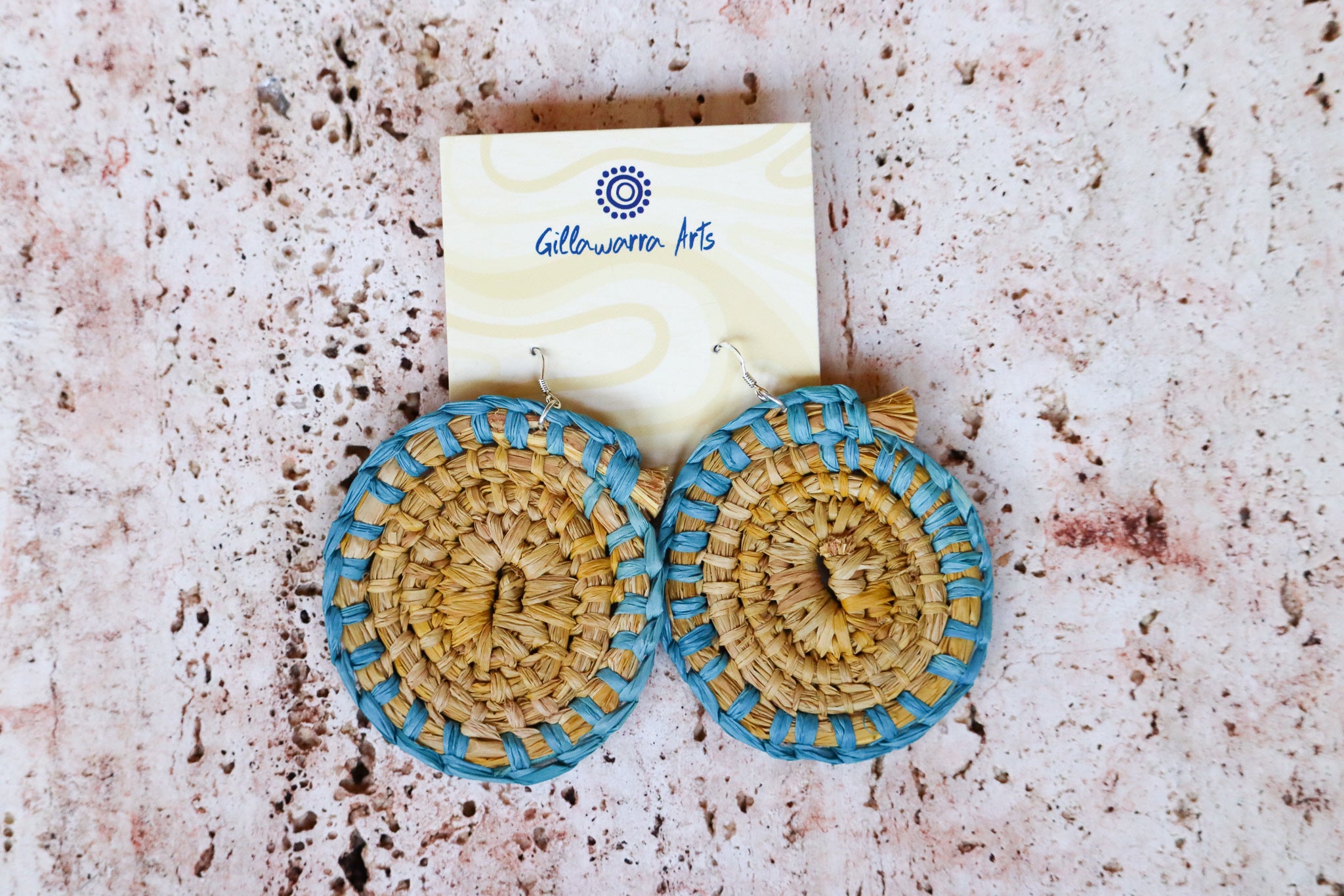 Coil Weave Earrings Gillawarra Arts