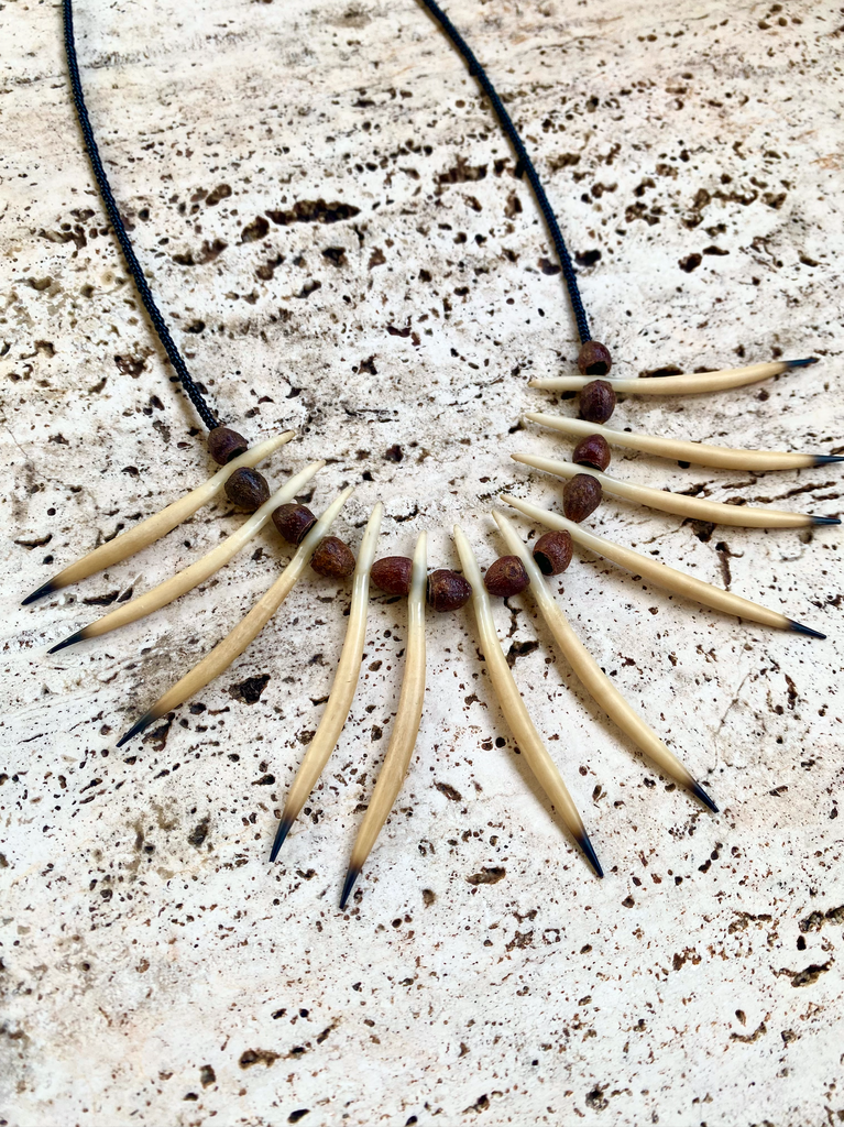 Echidna Quill Necklace Gillawarra Arts