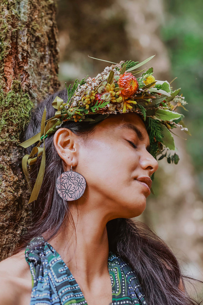 Pigface Flower - Earrings