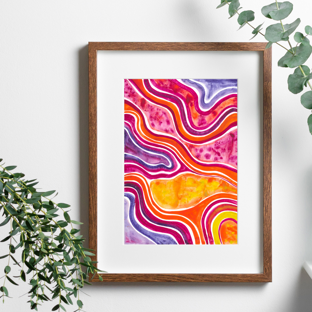 Saltwater Sunset - Print