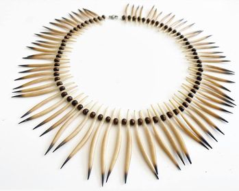 Mother Echidna - Quill Necklace